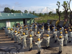 Tiến độ thi công tại dự án Movenpick (hạ tầng) tuần thứ 36